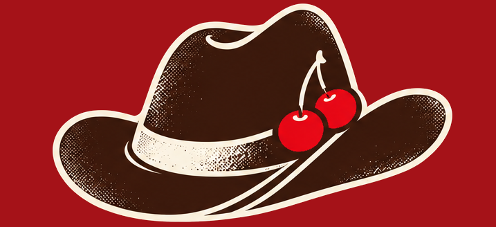 Some People Club — cowboy hat and cherries emblem